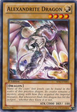 Alexandrite Dragon - Structure Deck: The Realm of Light (Common) [SDLI-001]