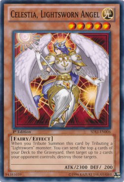 Celestia, Lightsworn Angel - Structure Deck: The Realm of Light (Common) [SDLI-006]