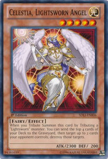 Celestia, Lightsworn Angel - Structure Deck: The Realm of Light (Common) [SDLI-006]