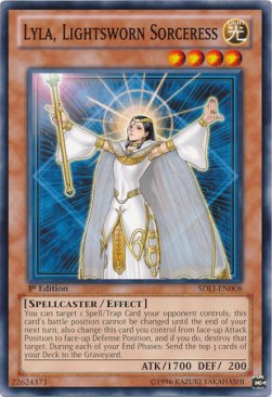 Lyla, Lightsworn Sorceress - Structure Deck: The Realm of Light (Common) [SDLI-008]