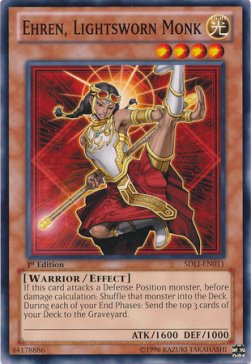 Ehren, Lightsworn Monk - Structure Deck: The Realm of Light (Common) [SDLI-011]