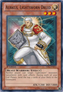Aurkus, Lightsworn Druid - Structure Deck: The Realm of Light (Common) [SDLI-013]