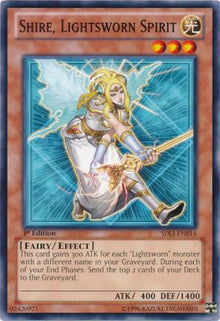 Shire, Lightsworn Spirit - Structure Deck: The Realm of Light (Common) [SDLI-014]
