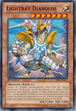 Lightray Diabolos - Structure Deck: The Realm of Light (Common) [SDLI-017]