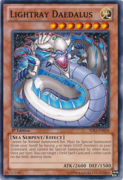 Lightray Daedalus - Structure Deck: The Realm of Light (Common) [SDLI-018]