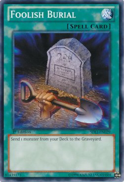 Foolish Burial - Structure Deck: The Realm of Light (Common) [SDLI-029]