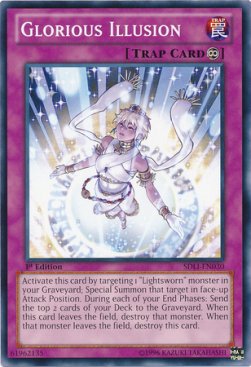 Glorious Illusion - Structure Deck: The Realm of Light (Common) [SDLI-030]