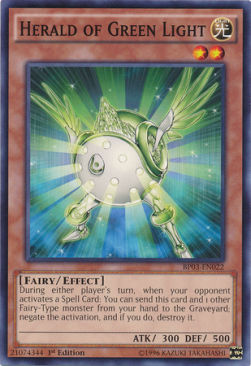 Herald of Green Light (V.1 - Common) - Battle Pack 3: Monster League (Common) [BP03-022]