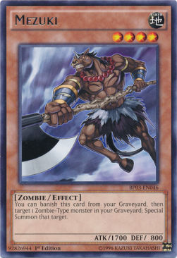 Mezuki (V.1 - Rare) - Battle Pack 3: Monster League (Rare) [BP03-046]