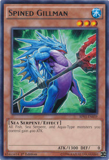 Spined Gillman (V.1 - Rare) - Battle Pack 3: Monster League (Rare) [BP03-059]
