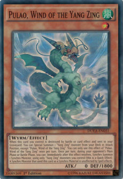 Pulao, Wind of the Yang Zing - Duelist Alliance (Super Rare) [DUEA-031]