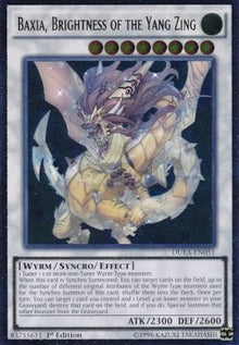Baxia, Brightness of the Yang Zing (V.2 - Ultimate Rare) - Duelist Alliance (Ultimate Rare) [DUEA-051]
