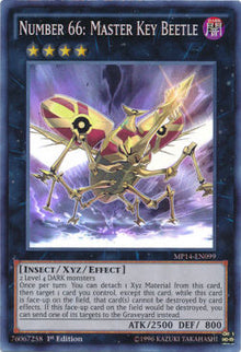 Number 66: Master Key Beetle - 2014 Mega-Tins Mega-Pack (Super Rare) [MP14-099]