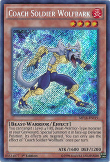 Coach Soldier Wolfbark - 2014 Mega-Tins Mega-Pack (Secret Rare) [MP14-119]