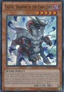 Taotie, Shadow of the Yang Zing (V.1 - Super Rare) - The New Challengers (Super Rare) [NECH-031]