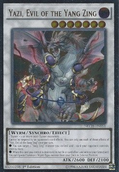 Yazi, Evil of the Yang Zing (V.2 - Ultimate Rare) - The New Challengers (Ultimate Rare) [NECH-051]