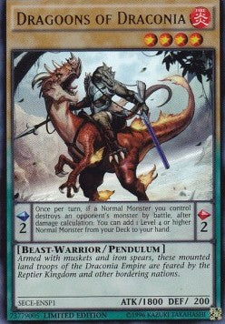 Dragoons of Draconia (V.2 - Ultra Rare) - Secrets of Eternity (Ultra Rare) [SECE-SP1]