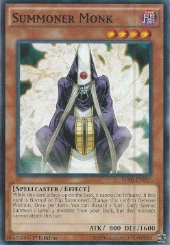 Summoner Monk - Structure Deck: HERO Strike (Common) [SDHS-017]