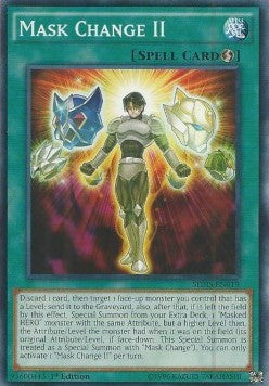 Mask Change II - Structure Deck: HERO Strike (Common) [SDHS-019]
