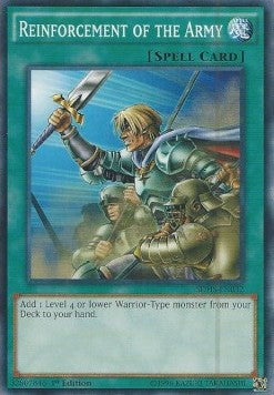 Reinforcement of the Army - Structure Deck: HERO Strike (Common) [SDHS-032]