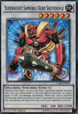 Superheavy Samurai Ogre Shutendoji - Clash of Rebellions (Super Rare) [CORE-094]