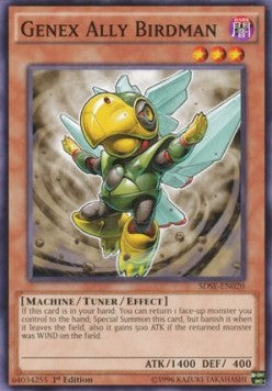 Genex Ally Birdman - Structure Deck: Synchron Extreme (Common) [SDSE-020]