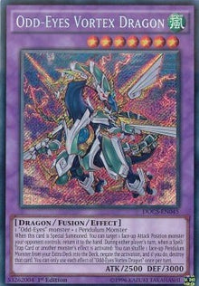 Odd-Eyes Vortex Dragon (V.1 - Secret Rare) - Dimension of Chaos (Secret Rare) [DOCS-045]