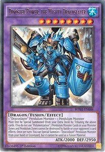 Dinoster Power, the Mighty Dracoslayer - Breakers of Shadow (Rare) [BOSH-046]