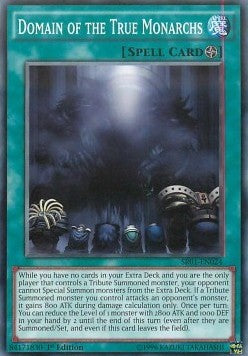 Domain of the True Monarchs - Structure Deck: Emperor of Darkness (Common) [SR01-024]