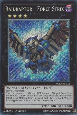 Raidraptor - Force Strix - Wing Raiders (Secret Rare) [WIRA-022]
