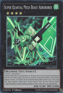 Super Quantal Mech Beast Aeroboros - Wing Raiders (Super Rare) [WIRA-035]