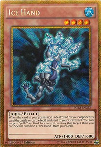 Ice Hand - Premium Gold: Infinite Gold (Gold Secret Rare) [PGL3-023]