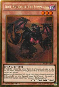Graff, Malebranche of the Burning Abyss - Premium Gold: Infinite Gold (Gold Rare) [PGL3-044]