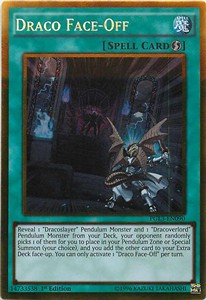 Draco Face-Off - Premium Gold: Infinite Gold (Gold Rare) [PGL3-090]