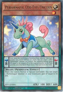 Performapal Odd-Eyes Unicorn - Shining Victories (Rare) [SHVI-004]
