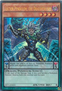 Lector Pendulum, the Dracoverlord - Shining Victories (Ultra Rare) [SHVI-023]