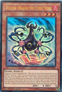 Vulcan Dragni the Cubic King (V.1 - Ultra Rare)