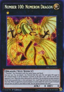 Number 100: Numeron Dragon - Dragons of Legend: Unleashed (Secret Rare) [DRL3-021]