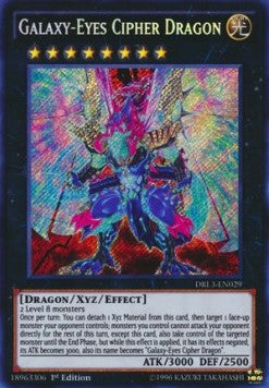Galaxy-Eyes Cipher Dragon - Dragons of Legend: Unleashed (Secret Rare) [DRL3-029]
