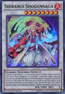 Shiranui Shogunsaga - 2016 Mega-Tin Mega Pack (Ultra Rare) [MP16-212]