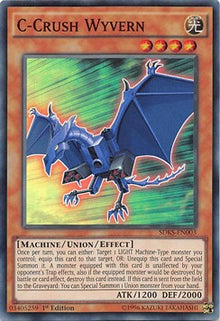 C-Crush Wyvern - Structure Deck: Seto Kaiba (Super Rare) [SDKS-003]