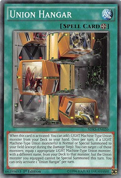 Union Hangar - Structure Deck: Seto Kaiba (Common) [SDKS-020]