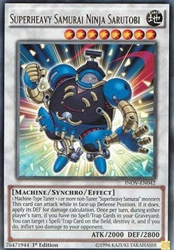 Superheavy Samurai Ninja Sarutobi - Invasion: Vengeance (Rare) [INOV-042]