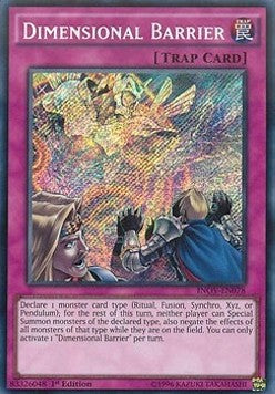Dimensional Barrier - Invasion: Vengeance (Secret Rare) [INOV-078]