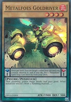 Metalfoes Goldriver - OTS Tournament Pack 3 (Super Rare) [OP03-004]