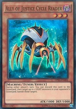Ally of Justice Cycle Reader - OTS Tournament Pack 3 (Super Rare) [OP03-006]