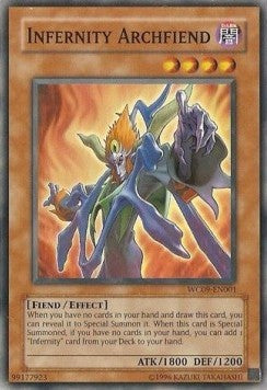 Infernity Archfiend (V.2 - Super Rare) - 5D's Stardust Accelerator Promotional Cards (Super Rare) [WC09-001]