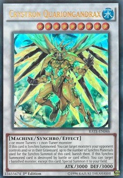 Crystron Quariongandrax - Raging Tempest (Ultra Rare) [RATE-046]