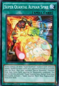 Super Quantal Alphan Spike - Raging Tempest (Common) [RATE-063]