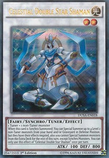 Celestial Double Star Shaman - Duelist Saga (Ultra Rare) [DUSA-018]